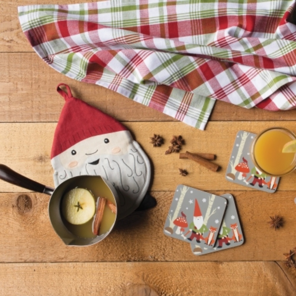 Tea Towel & Potholder 2pc Set Pocket Pals NWT